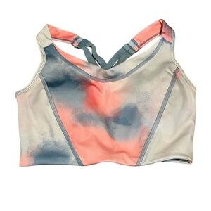 NEW in bag Wavvy tie dye strappy padded sports bra size XS